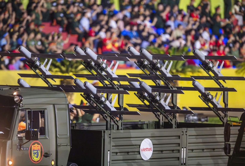 Three modern UAV models developed by Viettel (Photo: vietnamnet.vn)