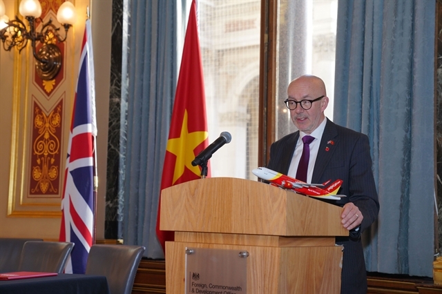 Matt Western, the UK Prime Minister’s Trade Envoy remarks at the signing ceremony.