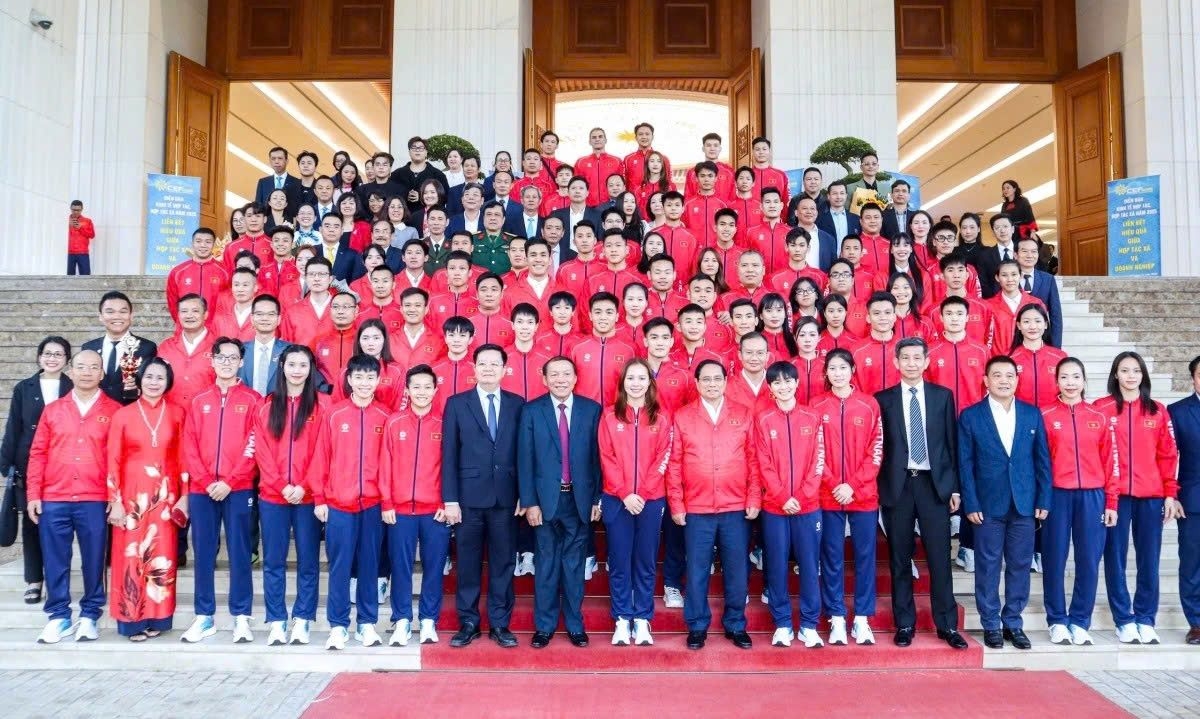 Vietnamese sports delegation for SEA Games 33 tops 1,000 members