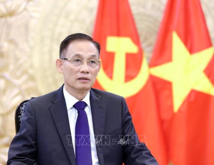 Minister of Foreign Affairs Le Hoai Trung (Photo: VNA)