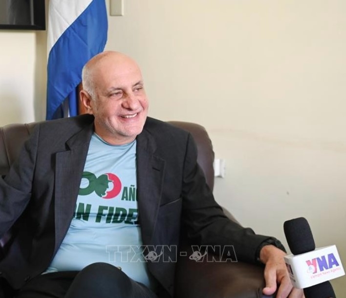 President of the Cuban Journalists’ Association Ricardo Ronquillo Bello (Photo: VNA)