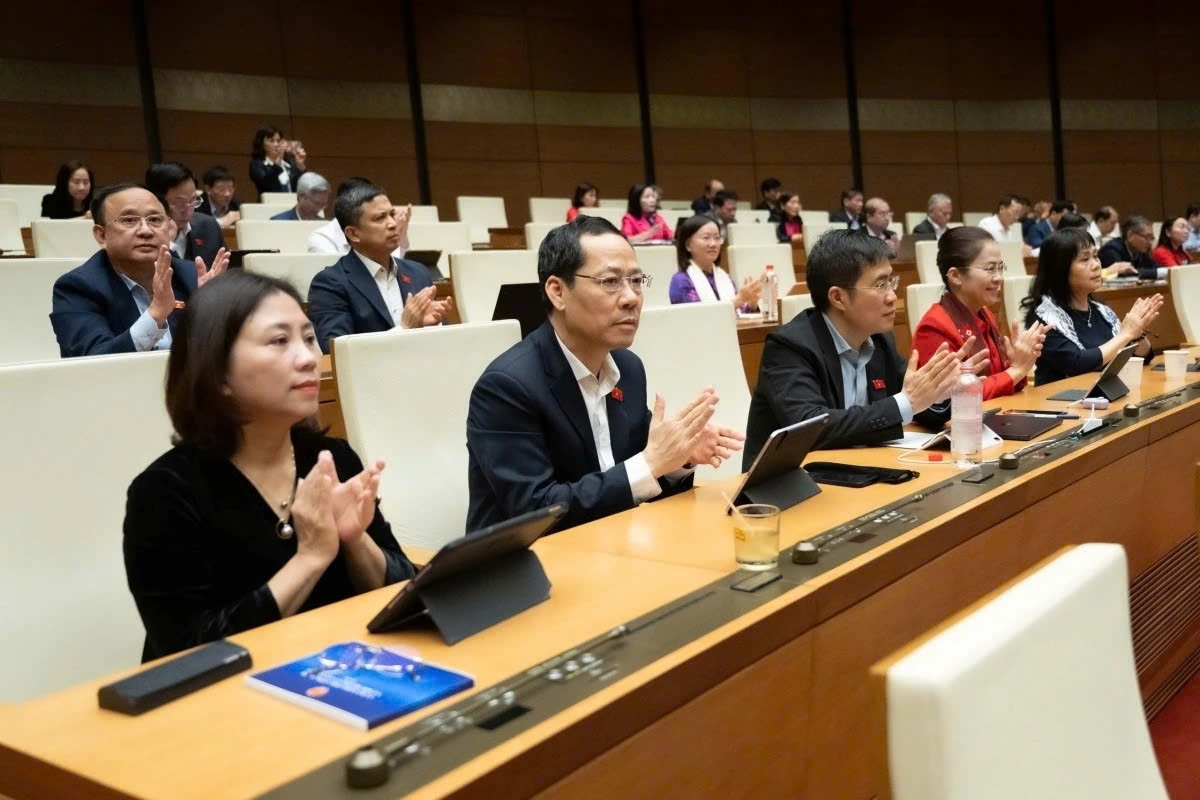 National Assembly deputies at the year-end session. (Photo: quochoi.vn)
