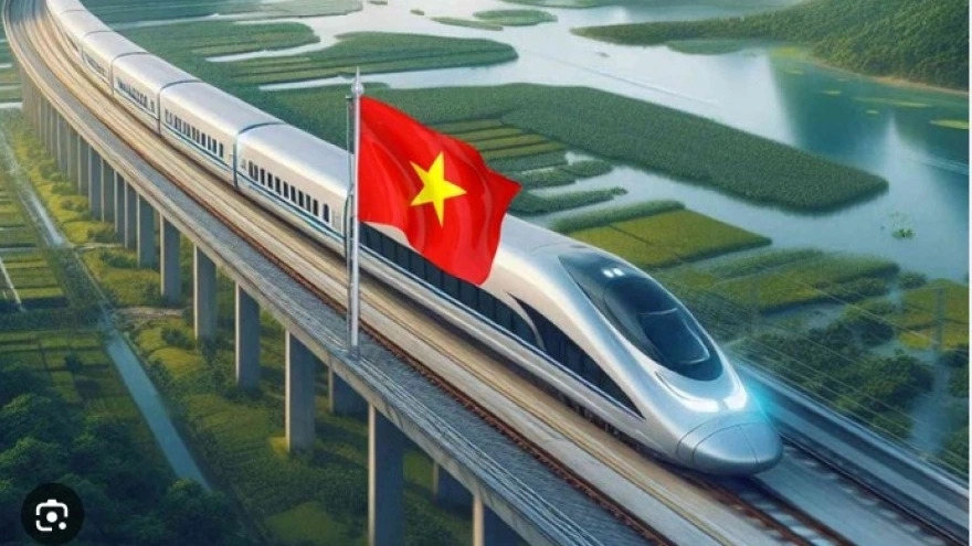 Vietnam will spend roughly US$67 billion building the North-South high-speed railway line. (Illustrative image)