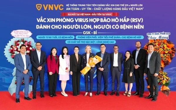 The VNVC Vaccination System officially launches and begins administering GSK’s RSV vaccine