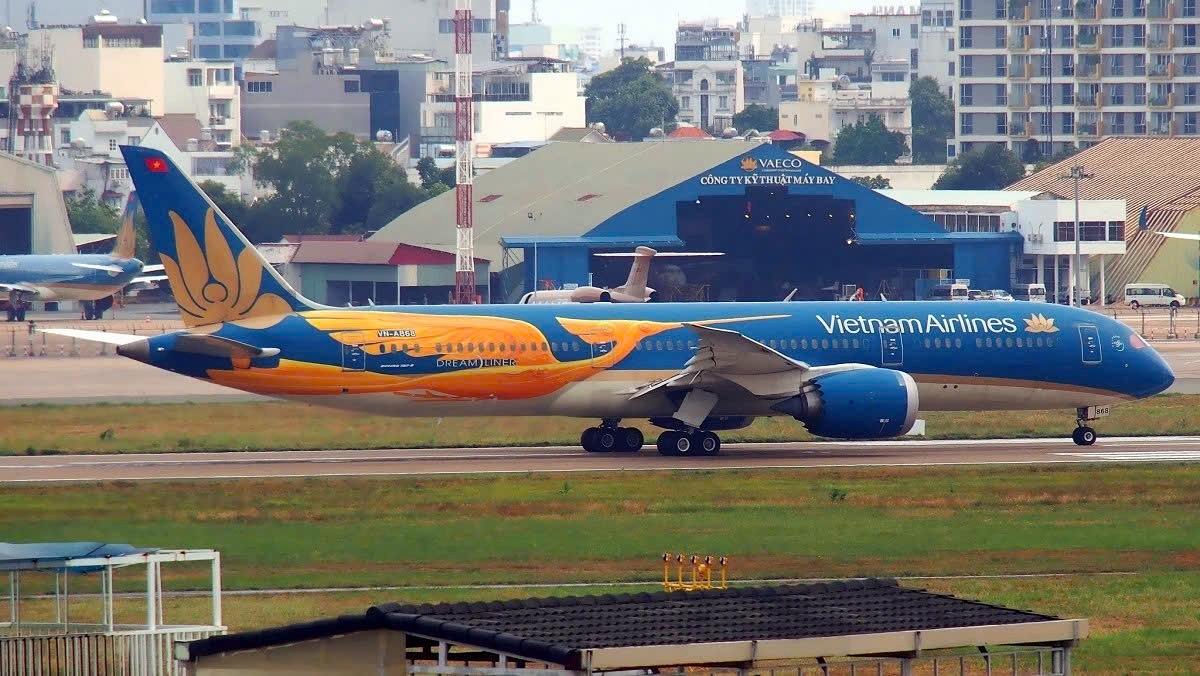 Vietnam Airlines' Boeing 787-9 will make a test flight at Long Thanh International Airport on Dec. 15 to assess the airport’s operational readiness ahead of its first commercial flight slated for December 19