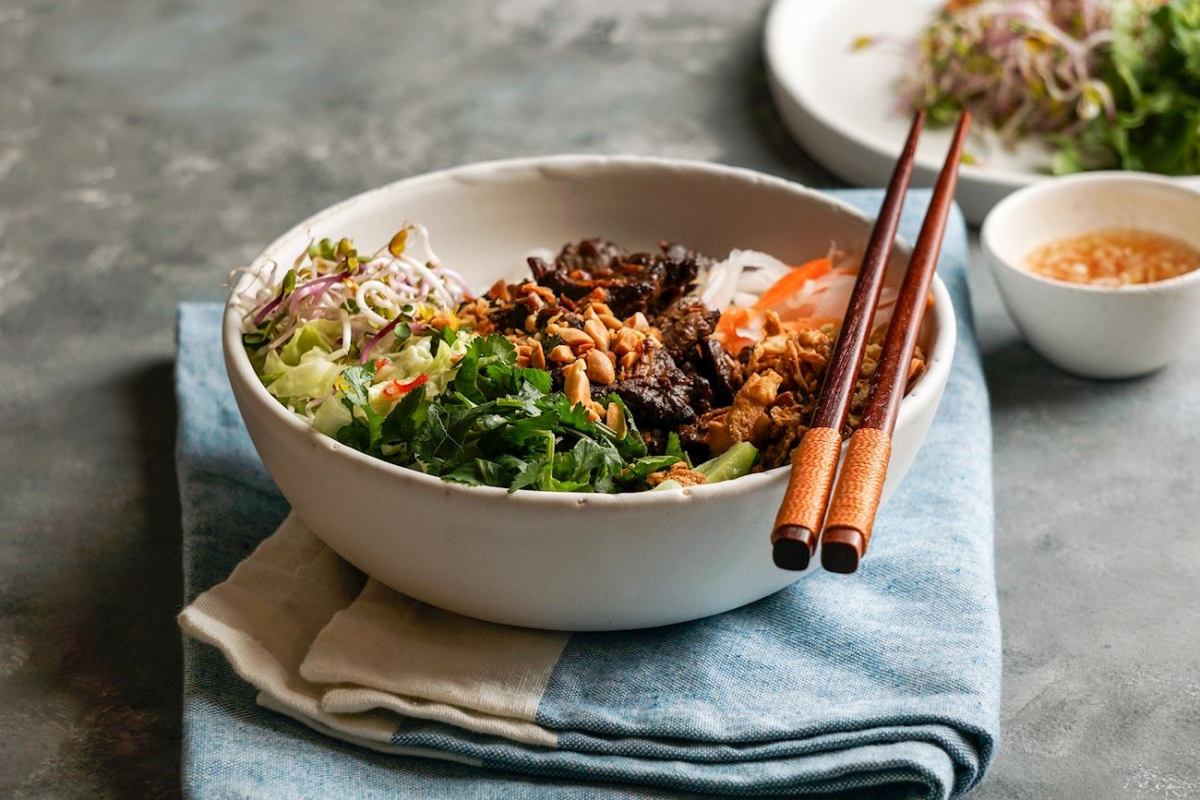 Bun bo Nam Bo ranks fifth among the world’s Top 100 noodle dishes