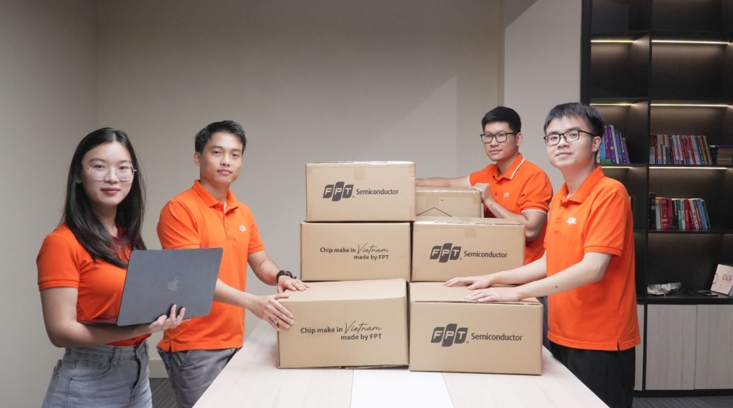 FPT Coproration exports first commercial semiconductor chips to Japan (Photo: nhandan.vn)