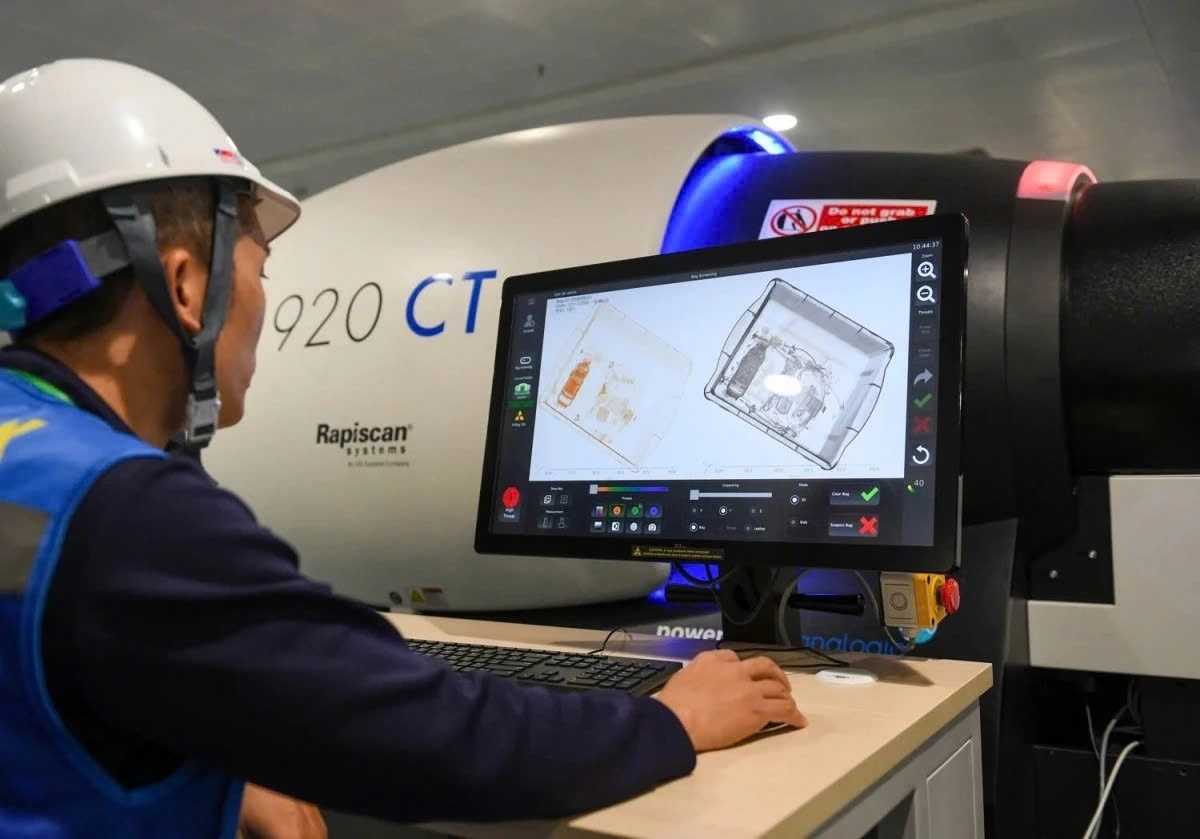 Advanced body scanners meeting international safety standards use millimetre-wave technology which is non-ionising and safe for pregnant women and people with pacemakers.