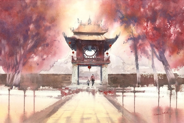 'Through the Gate', from the 'Echoes of Vietnam' series by Minh Dam