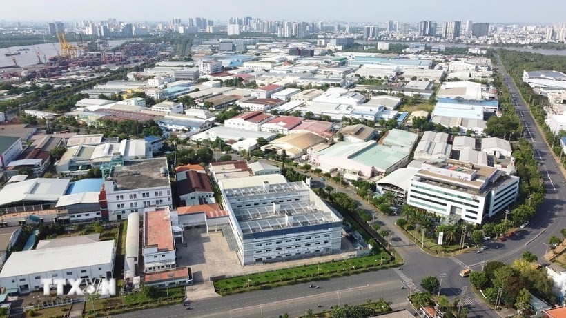 A view of the Tan Thuan Export Processing Zone in Ho Chi Minh City (Photo: VNA)