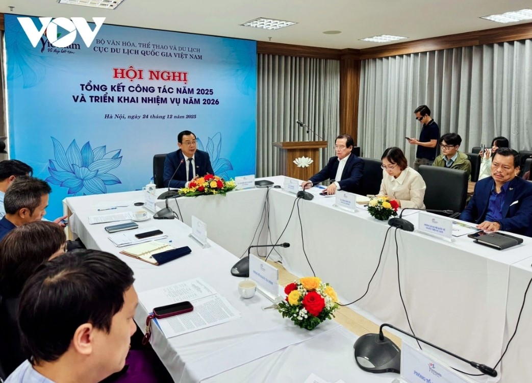 At the meeting to review 2025 tourism performance and outline plans for 2026