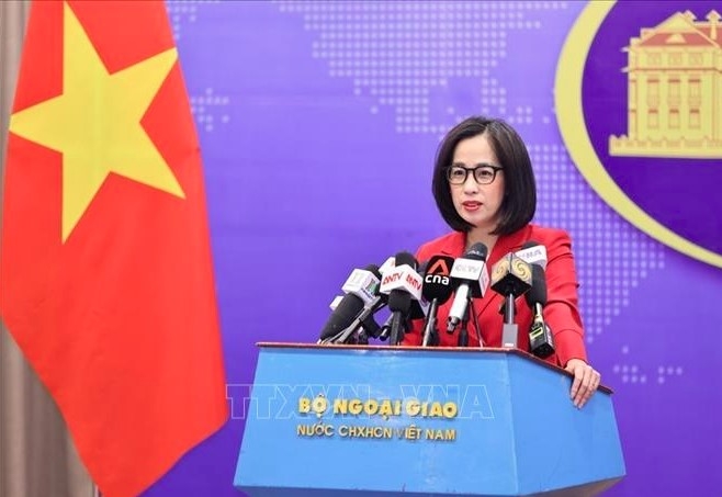 Foreign Ministry spokesperson Pham Thu Hang