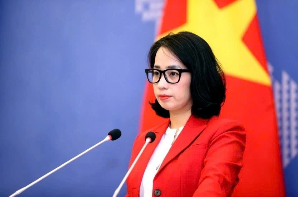 Foreign Ministry spokesperson Pham Thu Hang