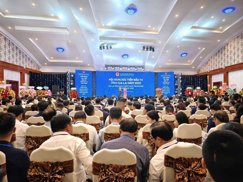 The 2025 Gia Lai Province Investment Promotion Conference attracts more than 400 domestic and foreign businesses and investors.