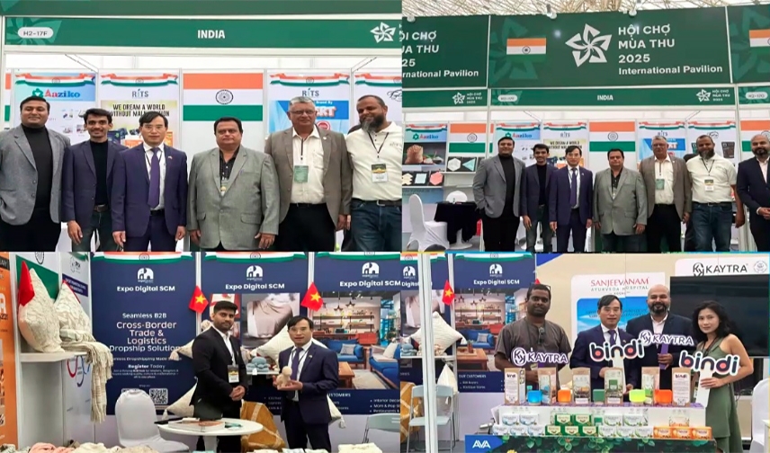 Indian nusinesses at the Vietnam Autumn Fair 2025