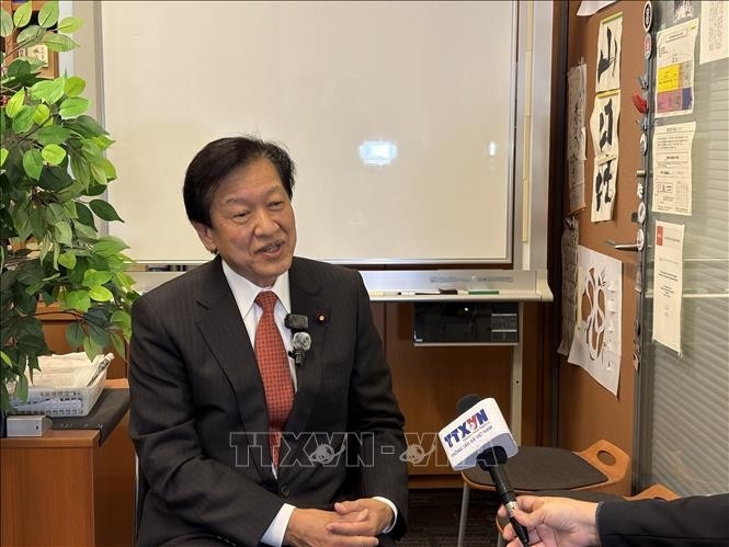 Director-General of the International Bureau of Japan's Liberal Democratic Party (LDP) Yamaguchi Tsuyoshi (Photo: VNA)