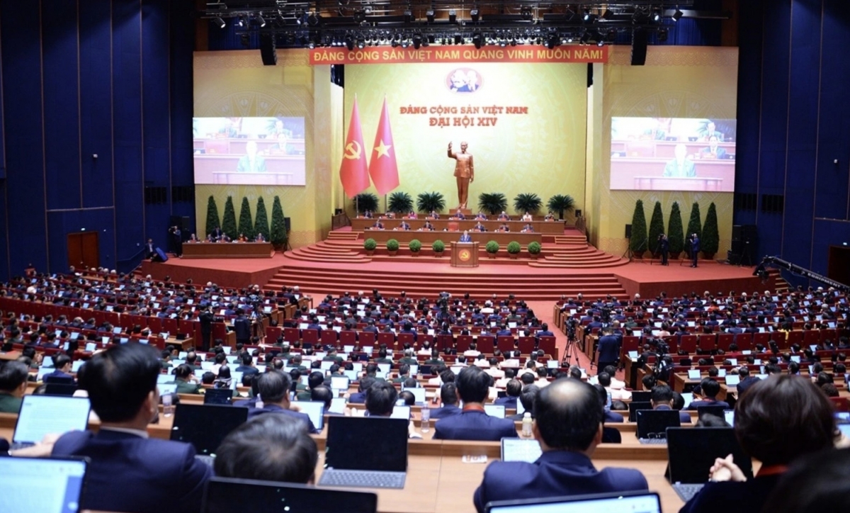 The 14th National Party Congress opens at the National Convention Center in Hanoi on January 20, 2026.
