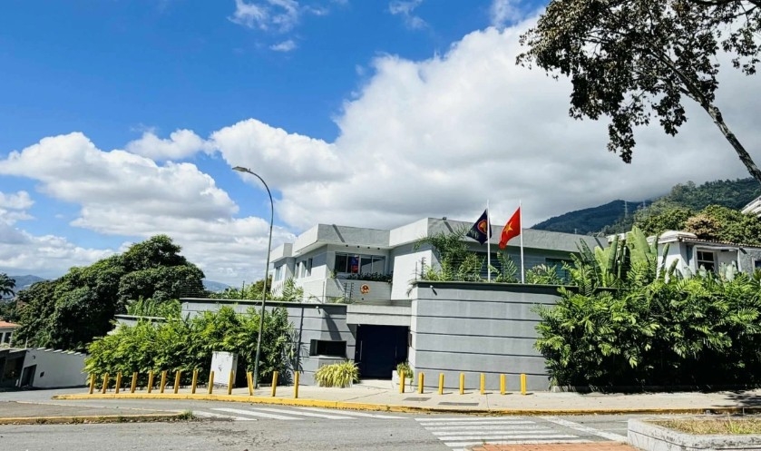 The Vietnamese Embassy in Venezuela