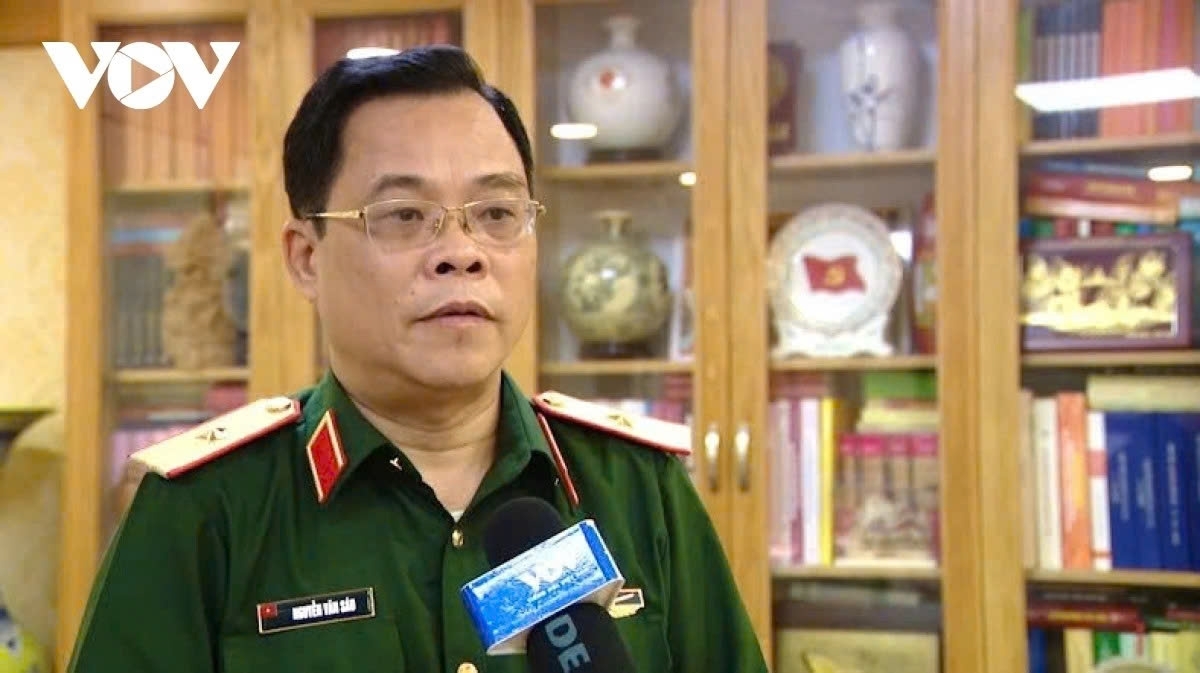 Associate Professor Dr. Nguyen Van Sau, a senior military scholar and deputy head of the Institute for Military Strategy and History