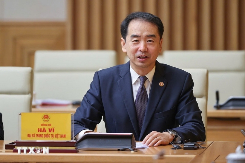 Chinese Ambassador to Vietnam He Wei (Photo: VNA)
