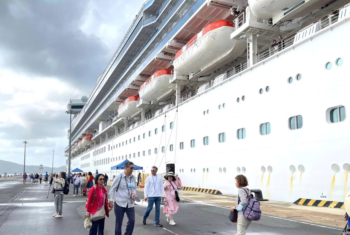 Khanh Hoa welcomes its fourth international cruise ship in 2026. (Photo: baokhanhhoa.vn)