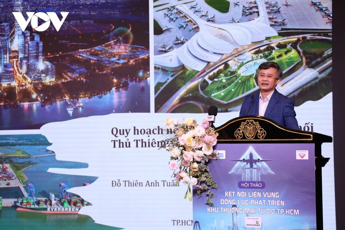 Dr. Do Thien Anh Tuan of Fulbright School of Public Policy and Management, says if Cai Mep Ha is seen only as a geographical advantage for Ho Chi Minh City and not as a foundation for a free trade zone, that would be a missed opportunity