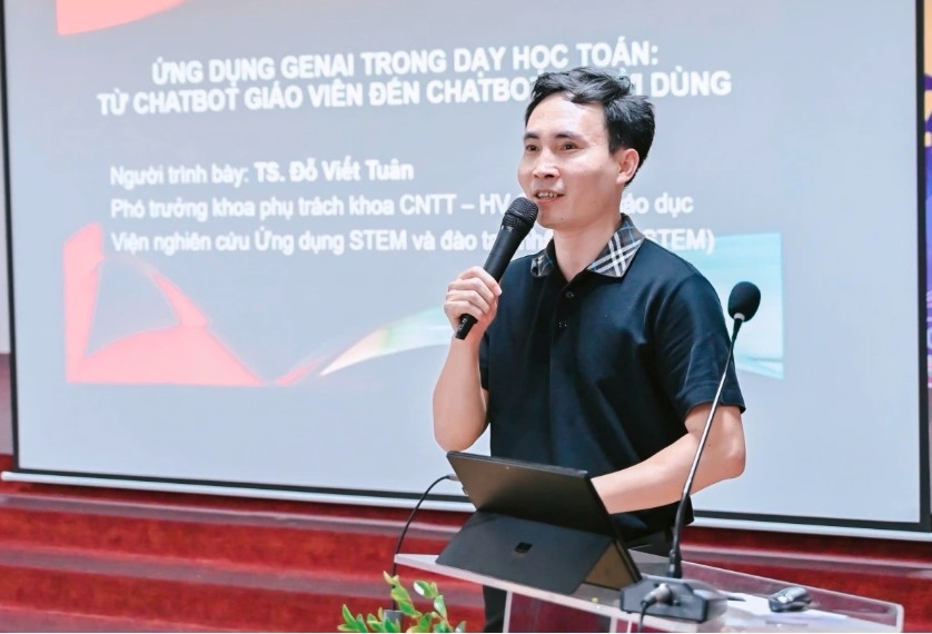 Do Viet Tuan, PhD, from the Vietnam National Academy of Education Management