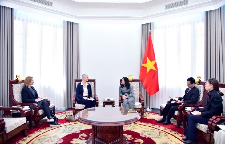 Deputy FM Le Thi Thu Hang receives Norwegian Ambassador to Vietnam Hilde Solbakken
(Photo: Ministry of Foreign Affairs)