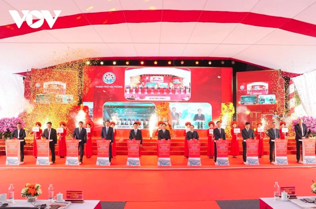 Hai Phong launches the construction of three major industrial parks with a combined investment of VND19 trillion
