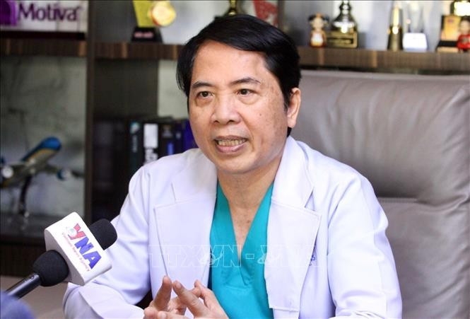 Dr. Heng LiHong, Permanent Vice Chairman and Secretary-General of the Vietnam-Cambodia Business Association.