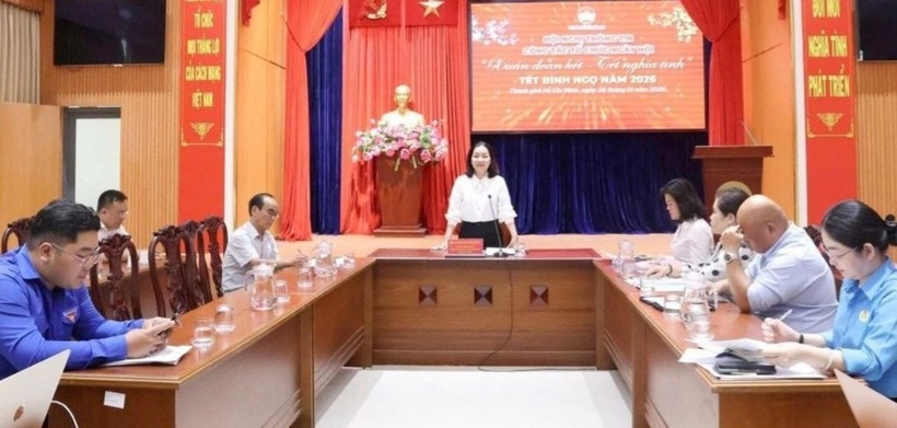 Vietnam Fatherland Front (VFF) Committee of Ho Chi Minh City helds a conference on January 26 announcing social welfare activities for upcoming Lunar New Year 2026. (Photo: VFF Committee of Ho Chi Minh City)