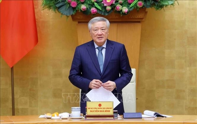 Permanent Deputy PM Nguyen Hoa Binh (Photo: VNA)