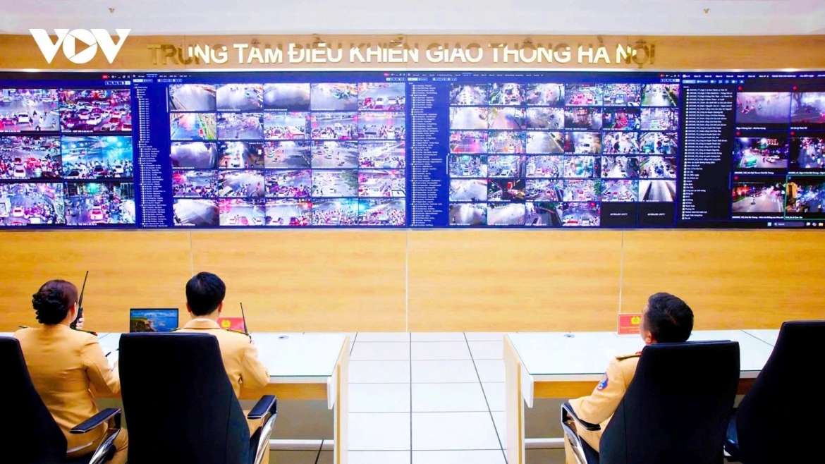 Inside the Hanoi Smart Traffic Control Centre