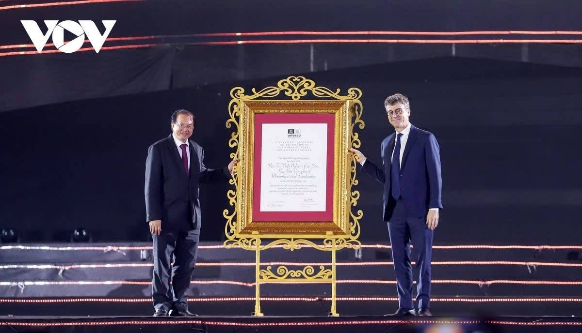 UNESCO recognises the Yen Tu–Vinh Nghiem–Con Son–Kiep Bac Complex as a World Cultural Heritage Site