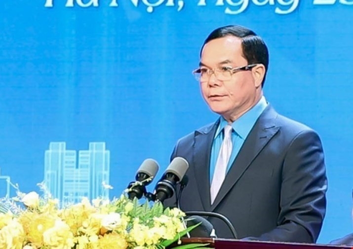 Nguyen Dinh Khang, member of the Party Central Committee and Vice President of the Vietnam Fatherland Front Central Committee (Photo: VNA)