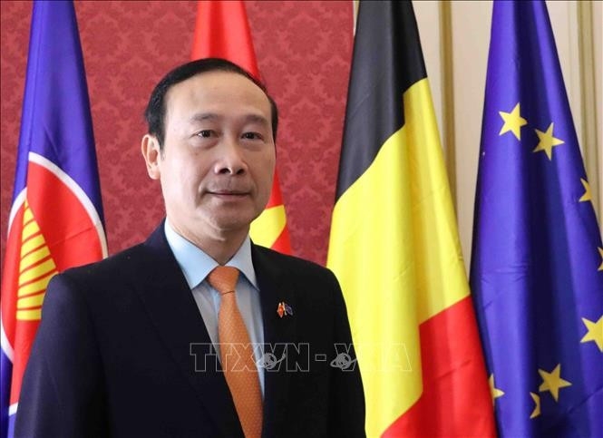 Vietnamese Ambassador to Belgium Nguyen Van Thao. (Photo: VNA)