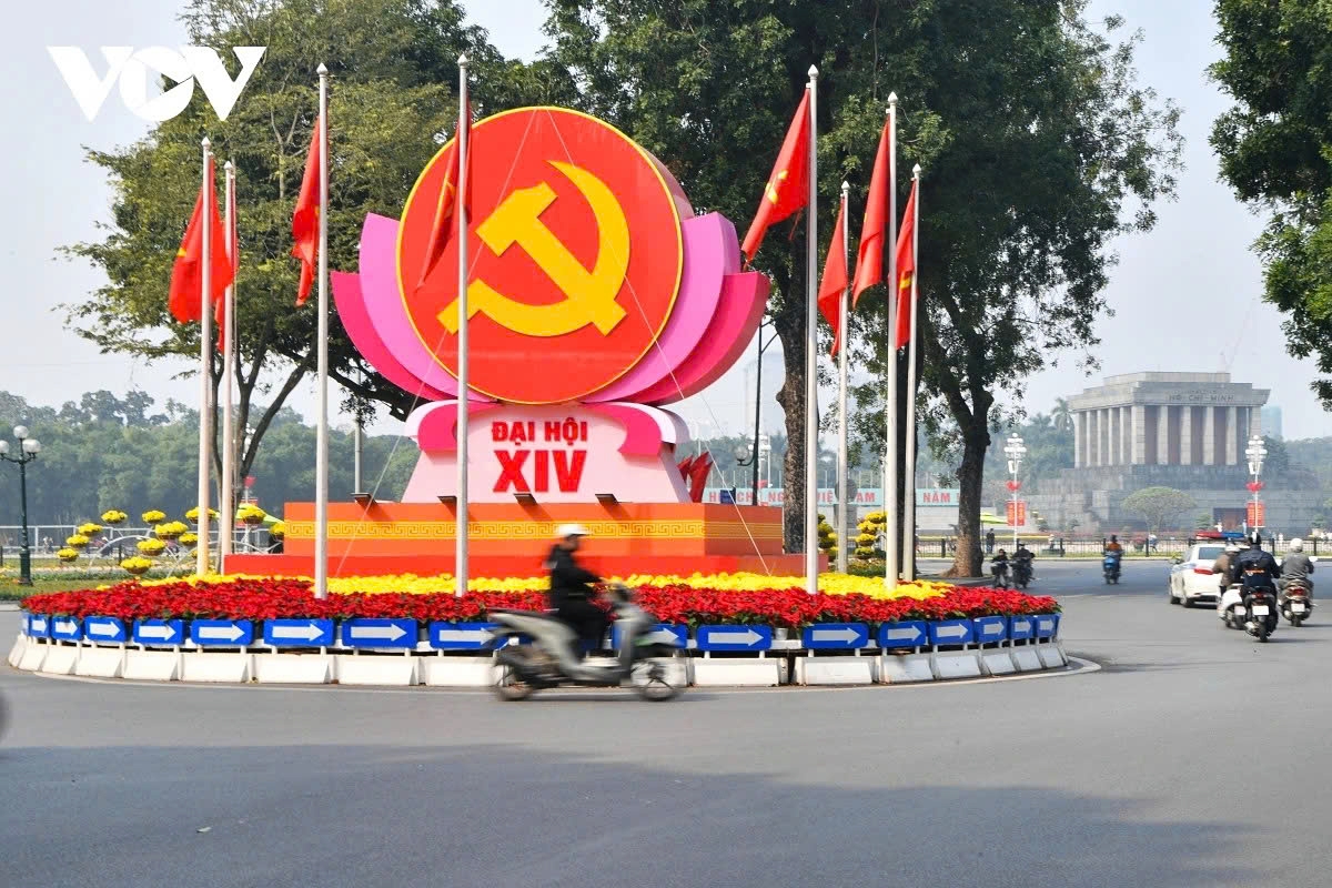 The 14th National Congress of the Communist Party of Vietnam is taking place in Hanoi from January 19 - 25 to outline the country's socio-economic direction through 2030 and shape its vision toward 2045