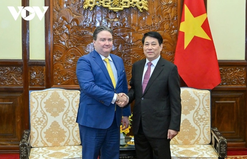 President Luong Cuong receives US Ambassador Marc Knapper