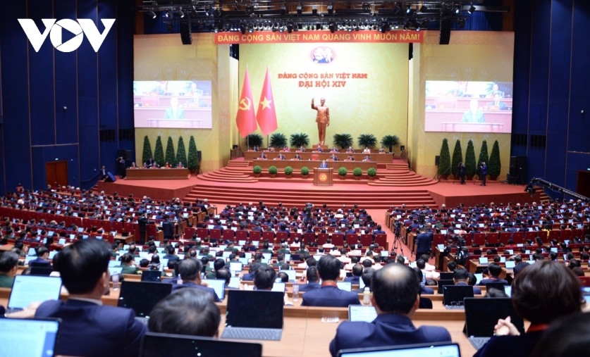 The 14th National Party Congress opens solemnly at the National Convention Center in Hanoi on January 20, 2026.