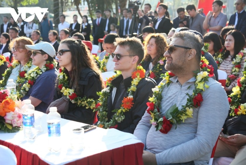 The first international visitors of 2026 arrive in Quang Tri