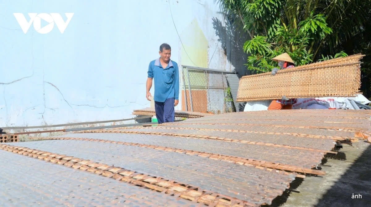 A bustling atmosphere prevails in the village with just two weeks to go until Tet.