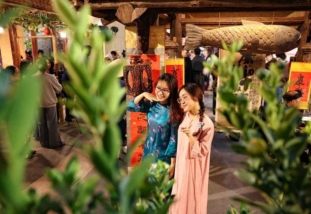 A program recreating the traditional New Year atmosphere of the Mong ethnic people will be held in the heart of the capital on January 31 (Photo: VNA)