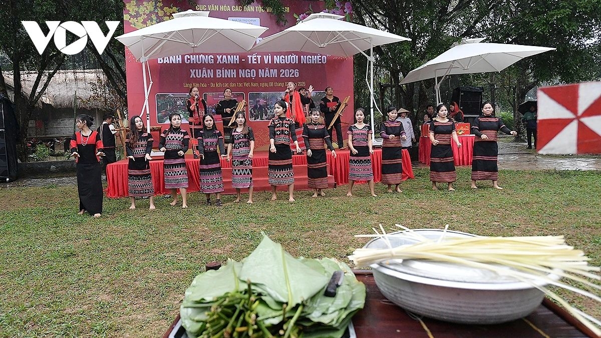 The “Green Chưng Cake – Tet for the Poor” program once again underscored the role of culture in social welfare efforts, helping strengthen national unity ahead of the Lunar New Year.