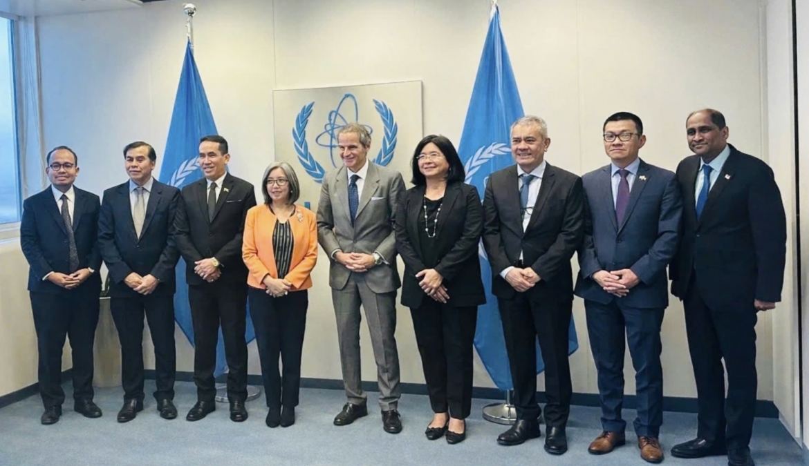 ASEAN Ambassadors and Heads of Mission in Vienna meet with the IAEA Director General