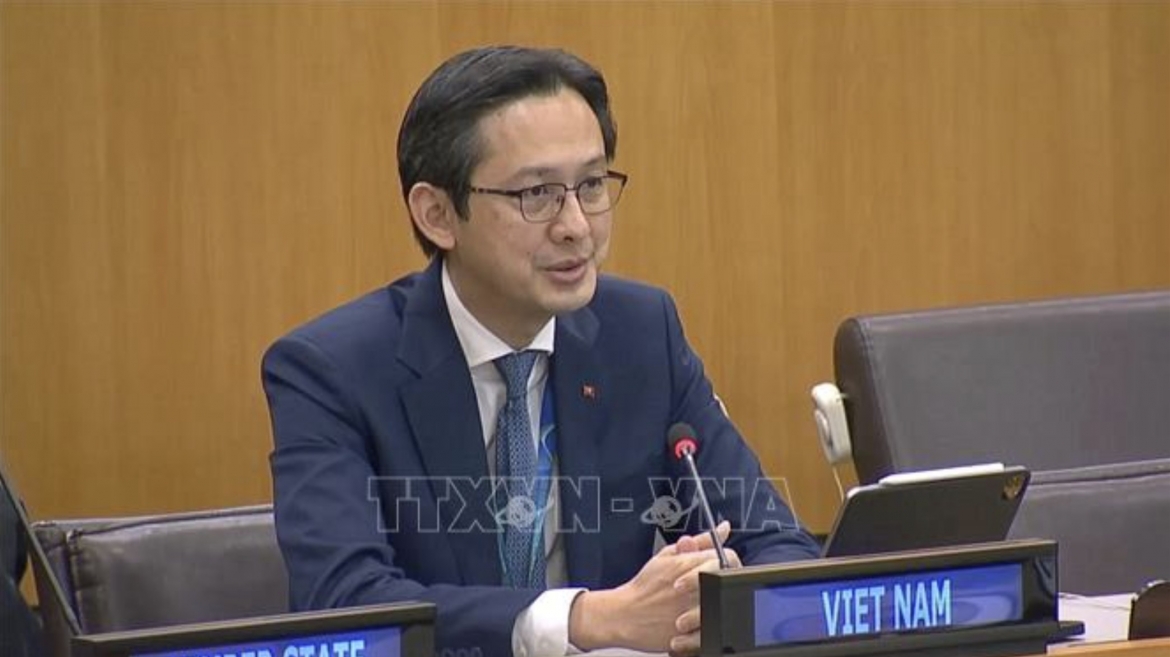 Ambassador Do Hung Viet, Permanent Representative of Vietnam to the United Nations
(Photo: VNA)