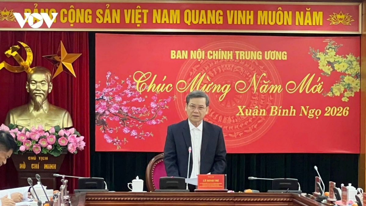 Le Minh Tri, Head of the Party Central Committee’s Commission for Internal Affairs and Standing Deputy Head of the Central Steering Committee for Prevention and Control of Corruption and Negative Phenomena