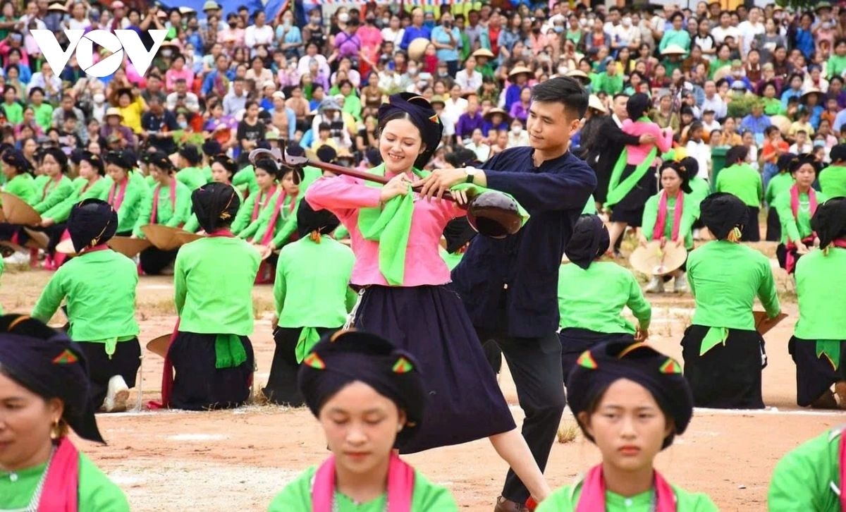 Tay ethnic people celebrate the Lunar New Year with numerous outdoor activities