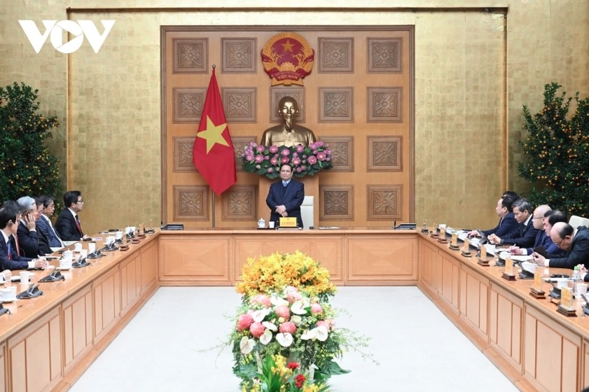 PM Pham Minh Chinh receives the delegation of 37 Japanese companies, corporations and organisations