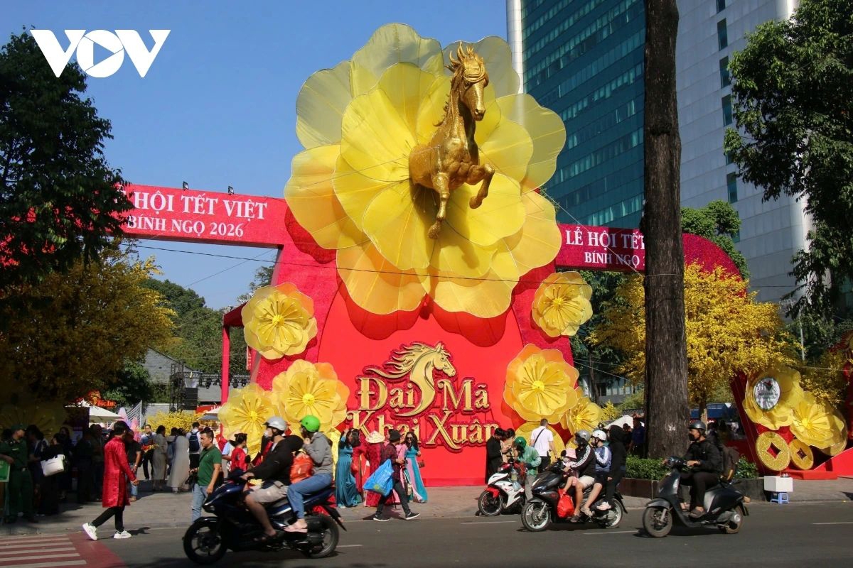 Vietnam’s Tet Festival 2026 to honour the coming Lunar New Year of the Horse is getting underway in Ho Chi Minh City from February 1 to 21
