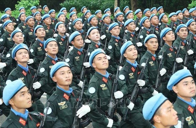 The United Nations officially upgrades Vietnam’s peacekeeping police to Level 3. (Illustrative photo: VNA)